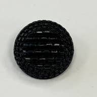 GLOSSY BLACK NYLON BUTTON - MODEL 1 for wholesale by NEMARK