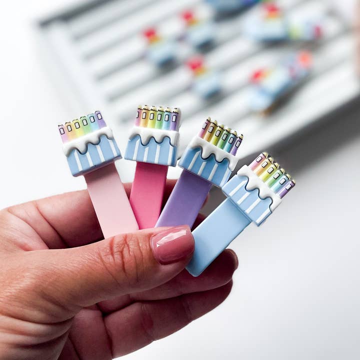 Crayola School - Clips de Barra de Caimán para venta al por mayor de Shantiques Mini Creations