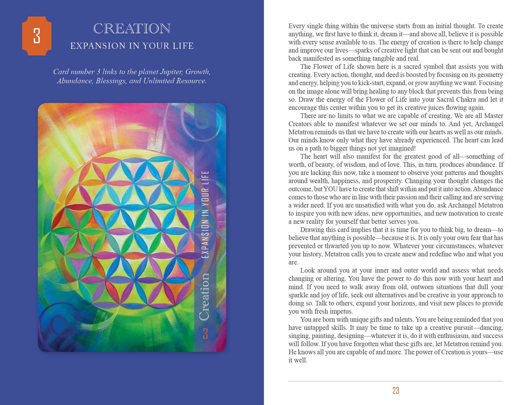 REDFeather - Wholesale Tarot Cards - The Archangel Metatron Self-Mastery Oracle7