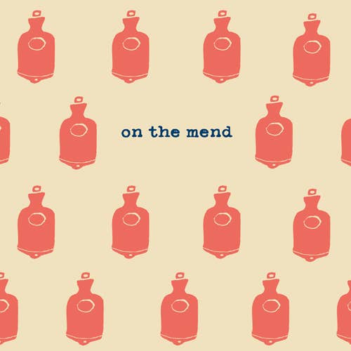 'On the Mend' Greetings Card, FP3217 for wholesale by Poet and Painter