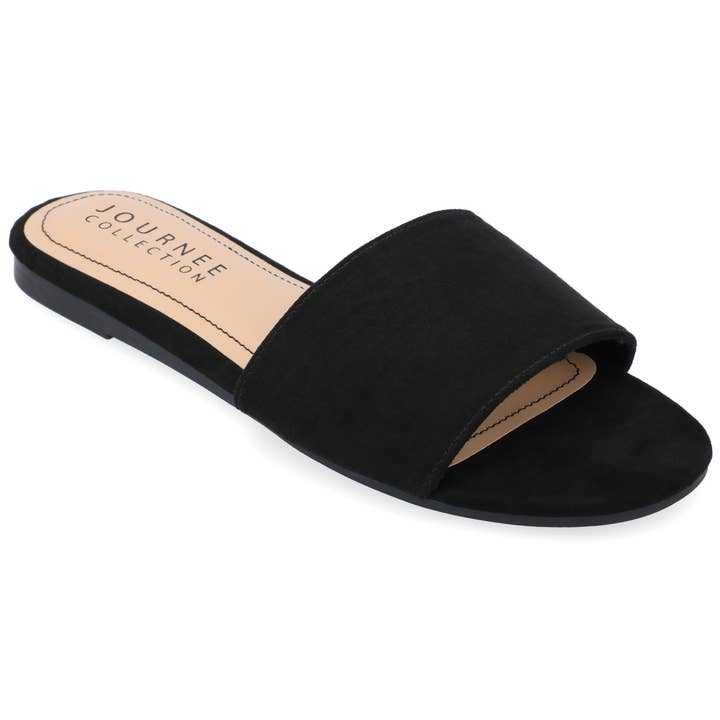 Journee - Wholesale Sandals - Women's - Kolinna Slide Sandals In Statement