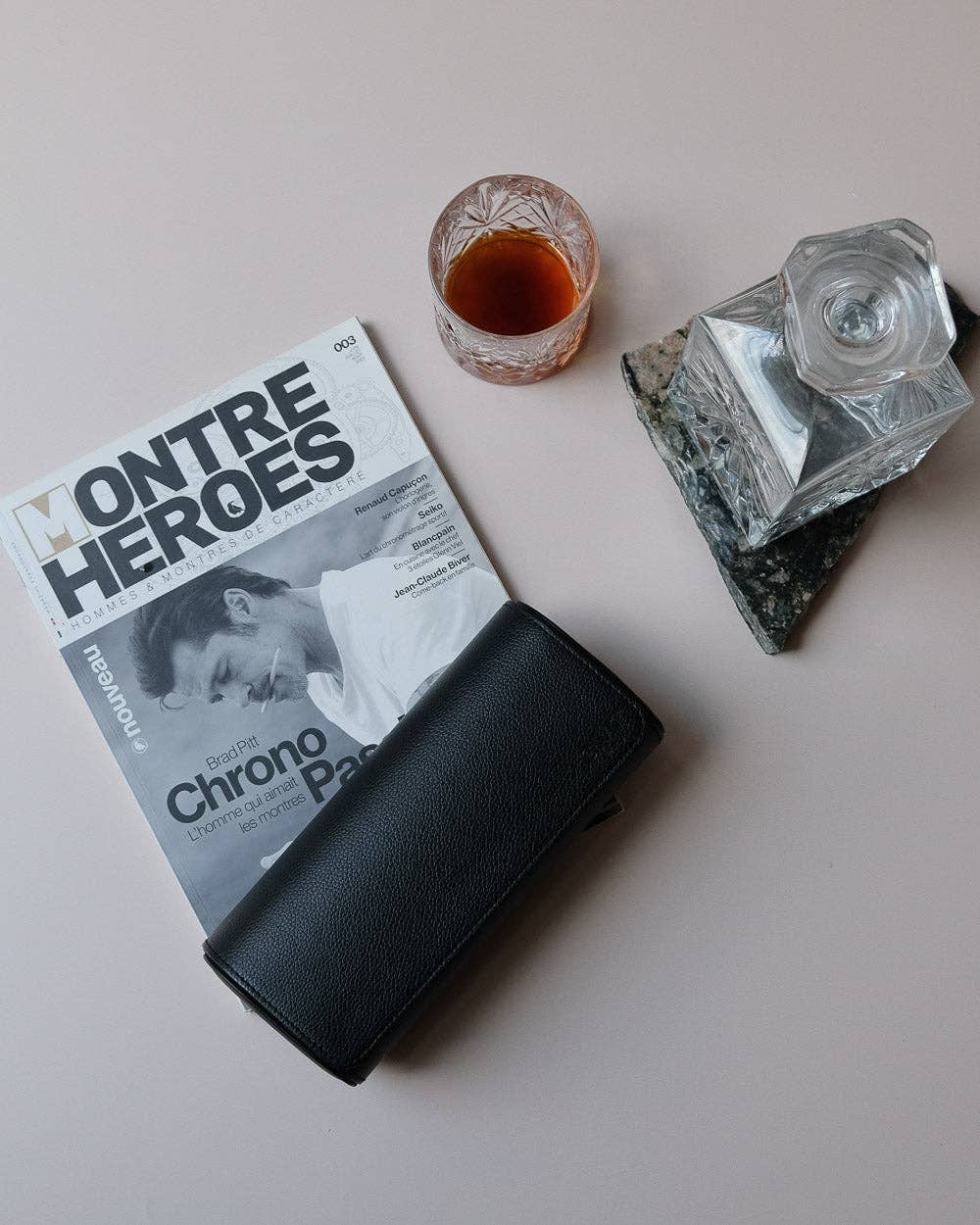 Maison Scarlett - Wholesale Jewelry Box/Organizer - James 3-slots PU leather watch box9