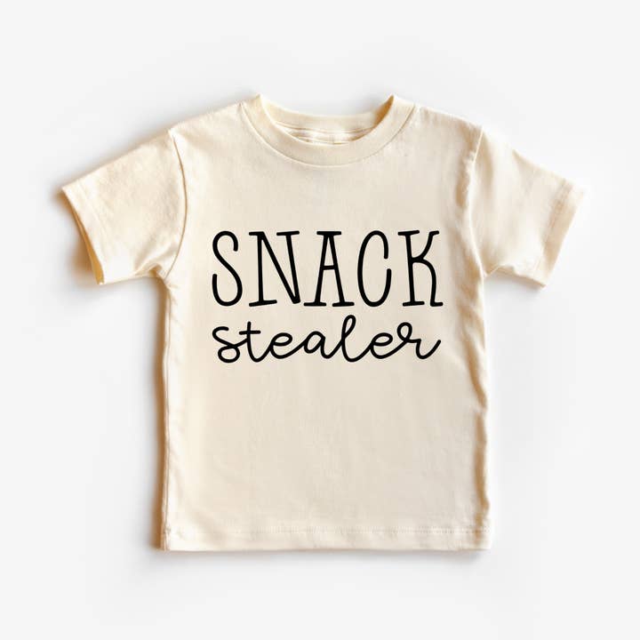 Voleur de goûter | Body ou T-shirt bébé 100 % coton pour la vente par Wildflowers + Cotton