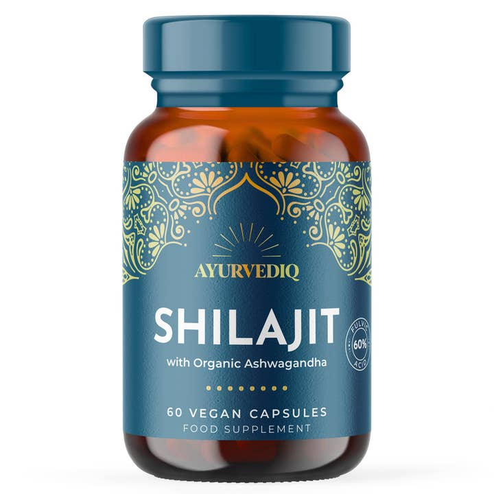 Shilajit Extract & Ashwagandha Caps - 60's for wholesale by Noble Naturals