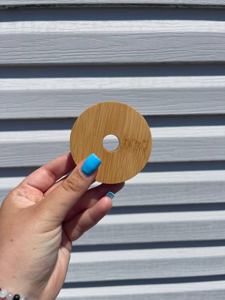 Tapa de cristal de bambú para venta al por mayor de Coffee & Good Reads