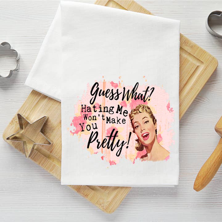 Toalha de Chá Hating Me por atacado de 316 Legacy LLC