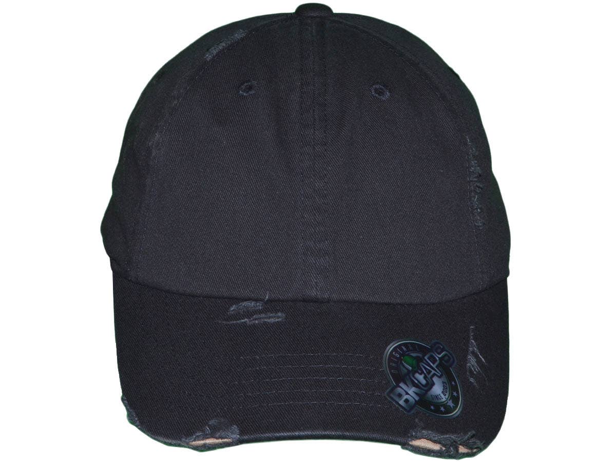 Buck Wholesale - Vendita all'ingrosso Cappellino da baseball - Unisex - Cappello vintage da papà, in cotone di alta qualità, a basso profilo, strappato26