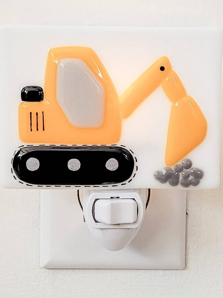 Night Light - Excavator - Thomas for wholesale by Shine on me Distribution