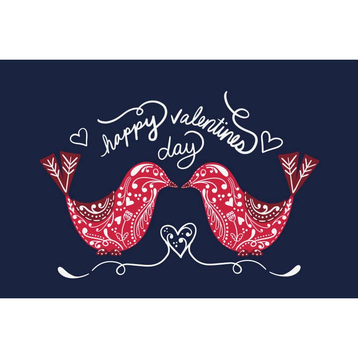 Beth Ann Erickson Designs - Wholesale Valentine's Day Card - Happy Valentine's Day – Nordic Birds1