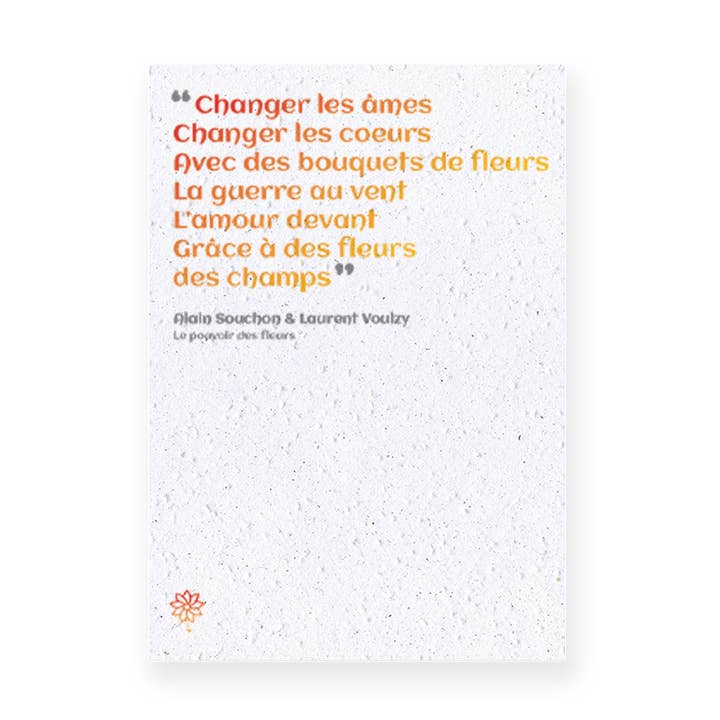 Plantningskort – Blomsters magt for engroshandel hos Papier Fleur