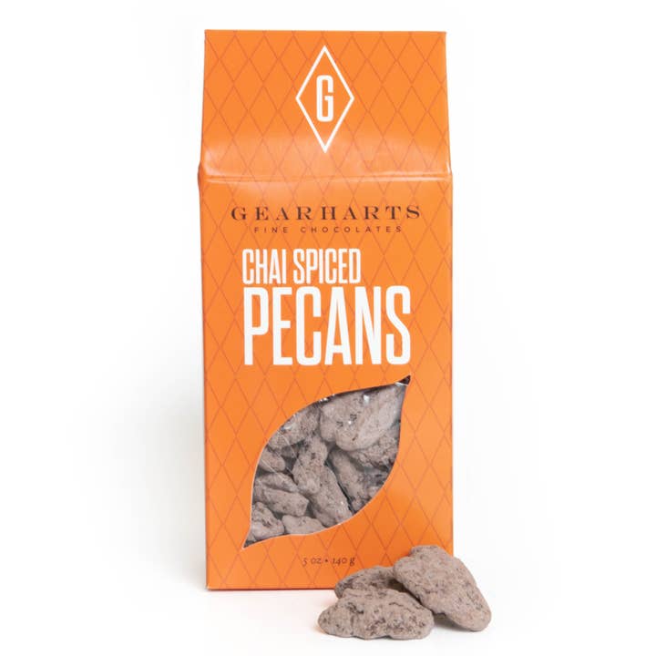 Chai - Spiced Pecans for wholesale by Gearharts Fine Chocolates