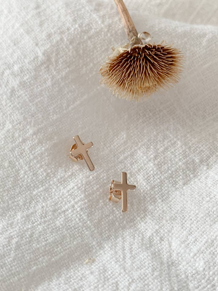 Puces LILOU- Mini Croix pour la vente par LEA ET MOI