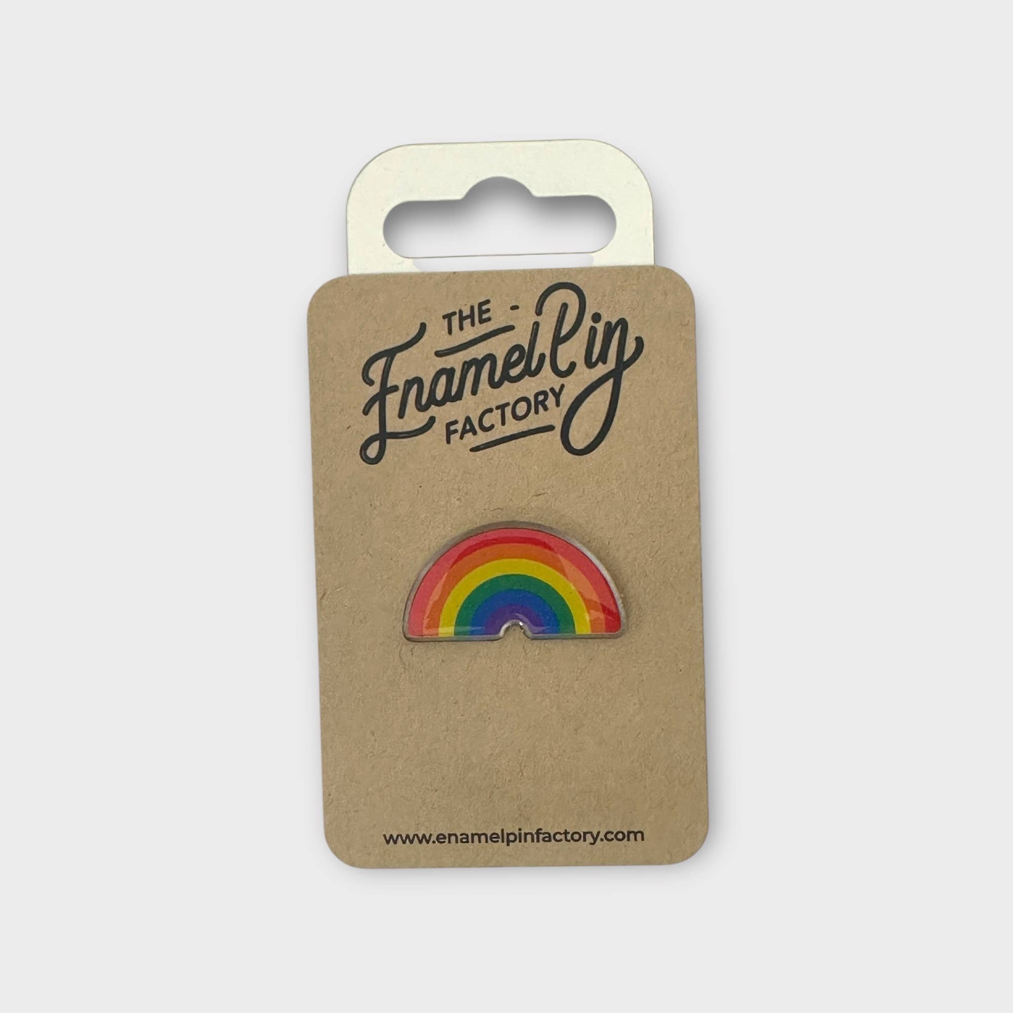 The Enamel Pin Factory – wholesale Lapel pin/button – Rainbow - Eco Enamel Pin Badge1