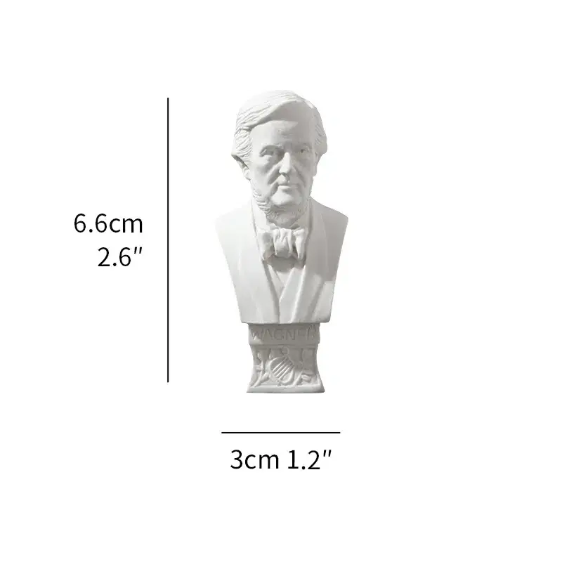 Magnifique Hearts - Wholesale Decorative Figurine - Miniature Greek Busts - Intricately Carved14