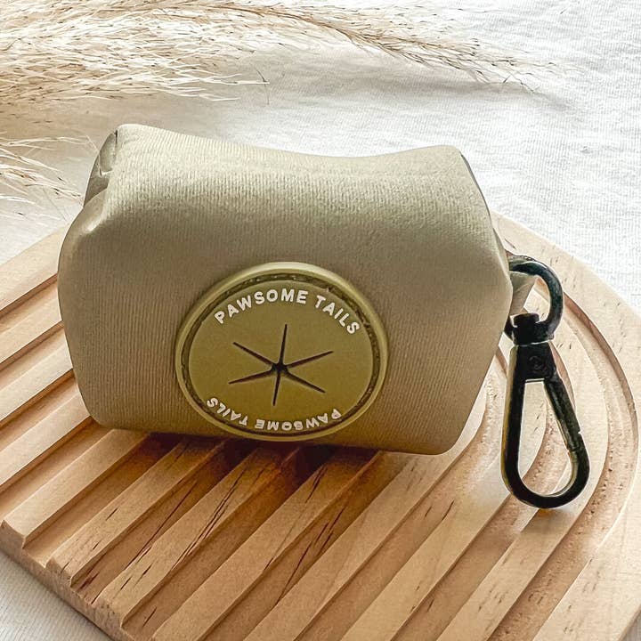 Sage Poop Bag Holder for wholesale by Pawsome Tails