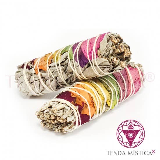 Tenda Mística - Wholesale Sage Bundle - Salvia & Chakras Torch 10Cm