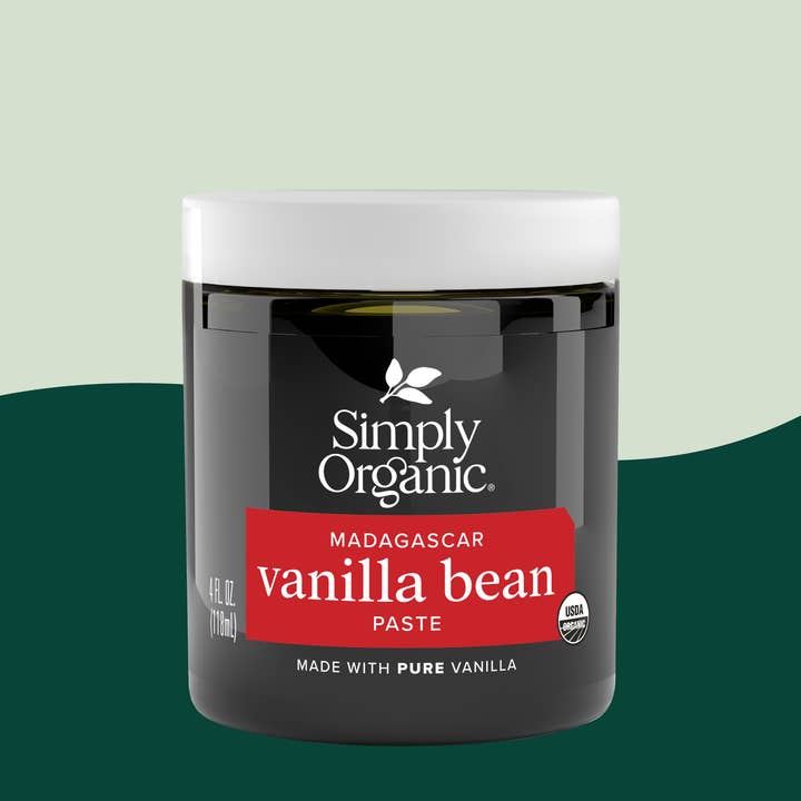 Madagascar Vanilla Bean Paste, Certified Organic, 4 Fl Oz for wholesale by Simply Organic