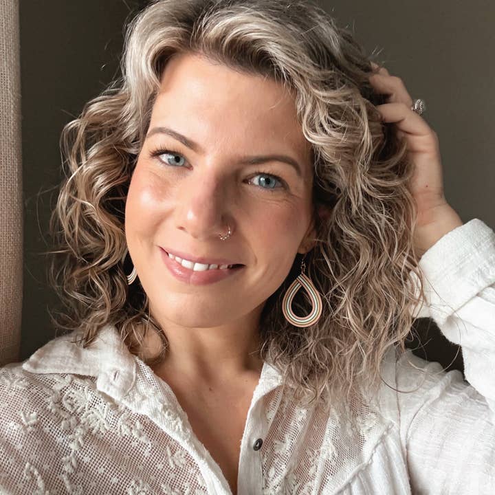 Wicket Goods - Wholesale Hoop Earrings - Loup Loup | Wildflower Mix1