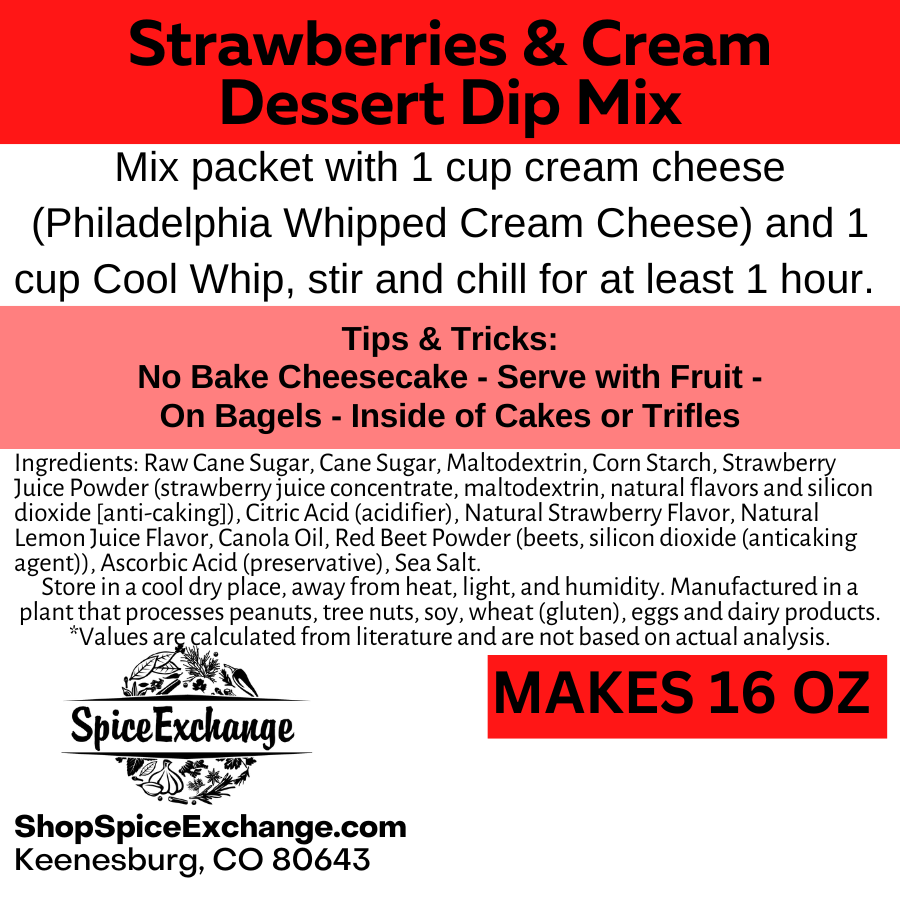 Spice Exchange - Wholesale Backpack - Unisex - Spice Exchange - Dessert Dip Starter Pack 362