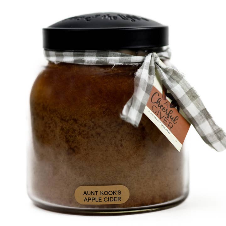 A Cheerful Giver - Wholesale Jar/Filled Candle - KOTL Papa Candle (34oz.) – Aunt Kook's Apple Cider