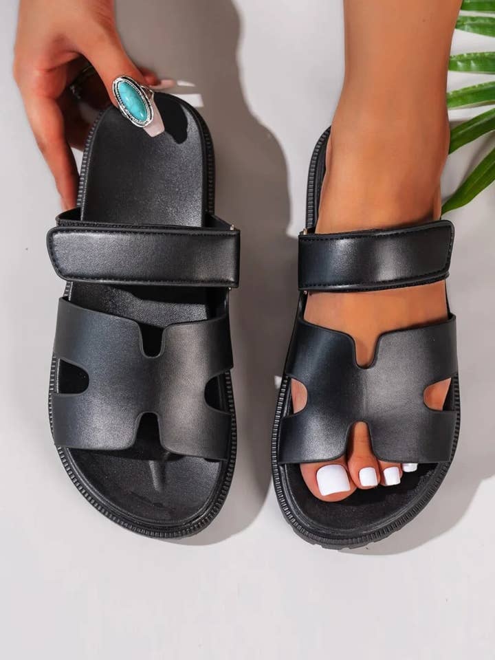 WOMEN'S DESIGNER STRAP SANDALS for wholesale by No Doubt Shoes