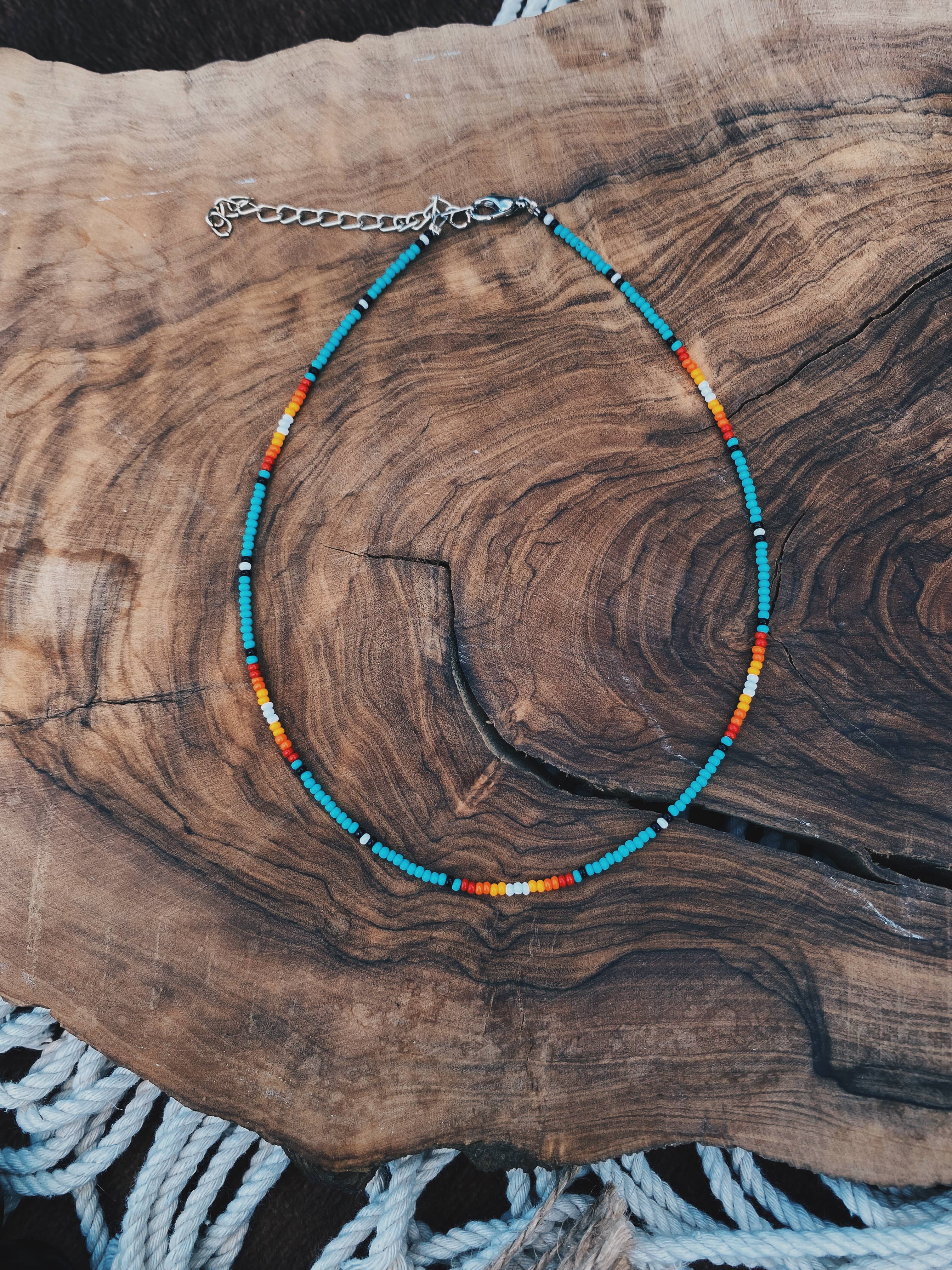 The western jewel - Wholesale Beaded/Pearl Necklace - The wild west western Beaded necklace1