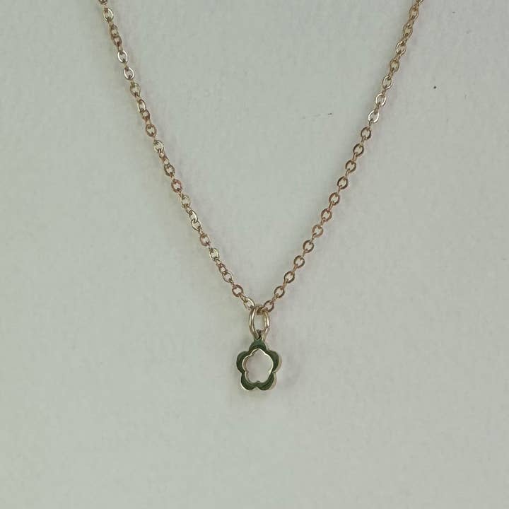 Trinkets Collection | Flower Necklace | TR015 for wholesale by Copper Bee