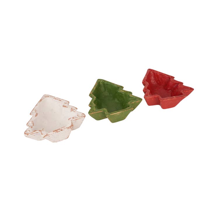 Bougie en argile pour sapin de Noël, prête à l'emploi, 9 x 8 pouces, 3 couleurs, nouveau pour la vente par My Amigos Imports