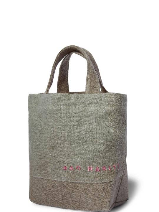 Sun Baked Mini Tote Bag - Summer Solstice - Mini Capsule for wholesale by Bad Habits London