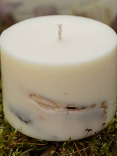 Soy Wax Candle with Birch Scent for wholesale by TLCandlesLatvia