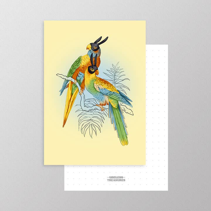 Bunnies | Postcard for wholesale by Useless Treasures