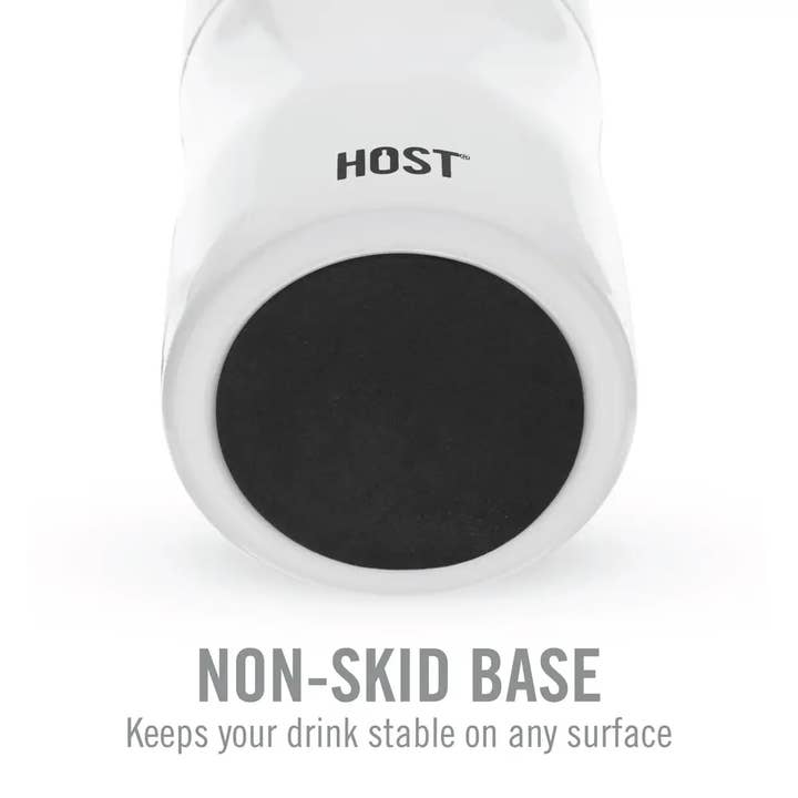 HOST - Wholesale Drink Huggers & Koozies - Stay-Chill Insulated Can Cooler - Slim Cans - Galaxy Black