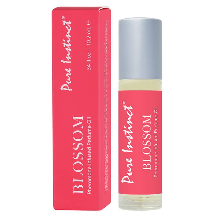 The Intimacy Boutique - Wholesale Roll-On Fragrance - Blossom Pure Instinct Pheromone Oil Roll-On For Her .34oz