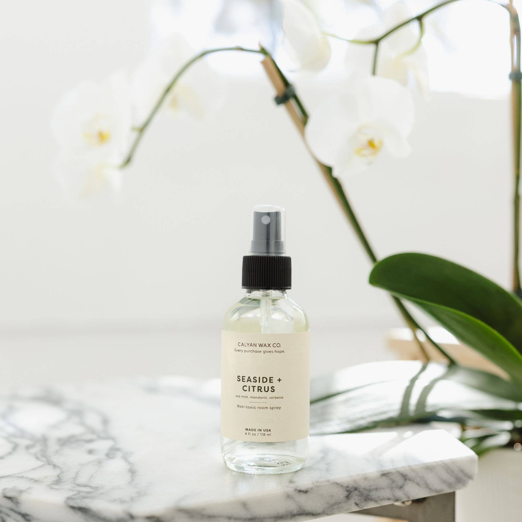 Calyan Wax Co. - Wholesale Room & Linen Spray - Seaside + Citrus - Room Spray1