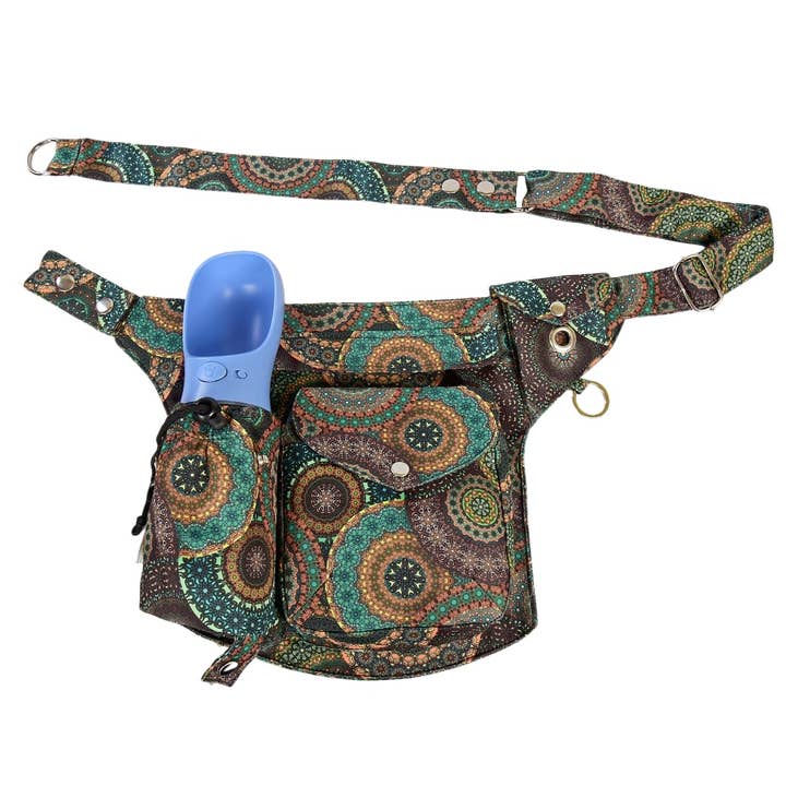 Dog walking bag with bottle holder - Brandenburg 71083 for wholesale by Nijens