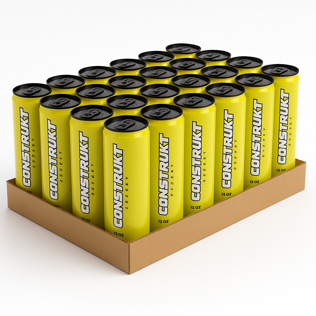 Construkt Energy - Vente Boisson sportive et énergisante - Construkt Energy - Citron Vert Frais - 12Oz0