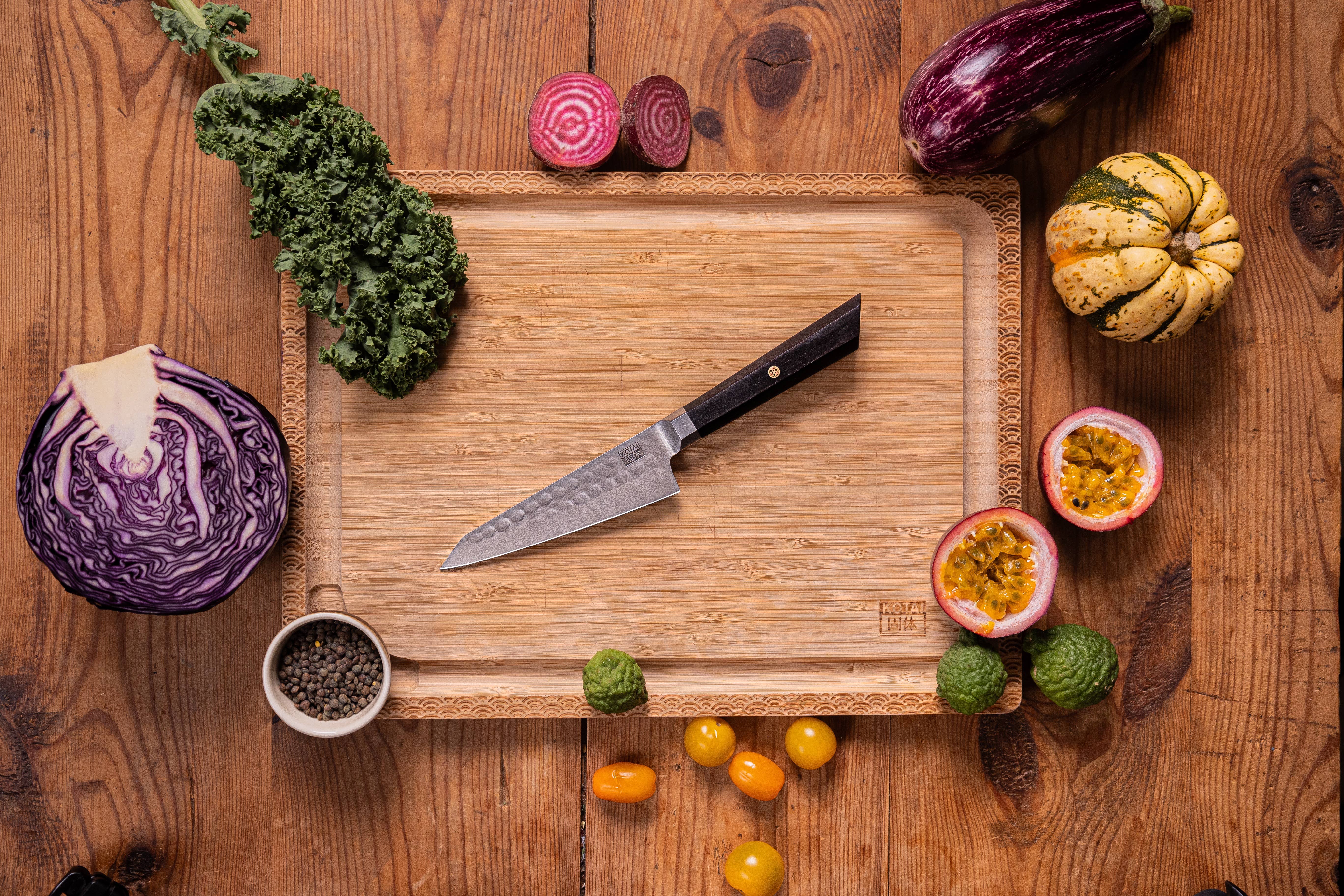 KOTAI – Engroshandel Køkkenkniv – KOTAI Bunka Petty køkkenkniv med gaveæske2