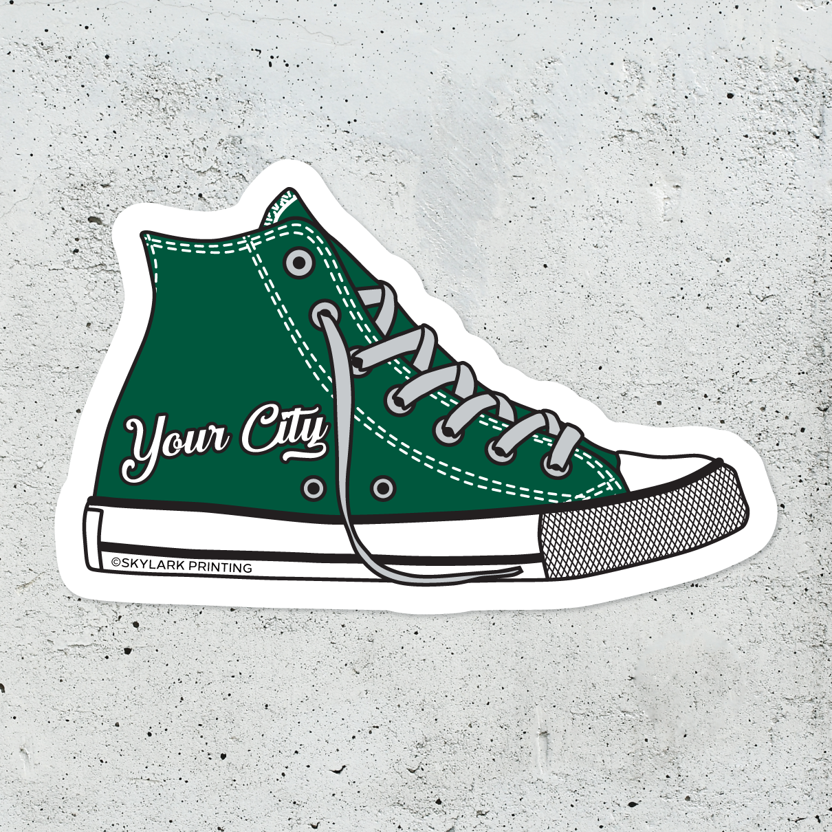 Skylark Printing - Wholesale Sticker - Custom Vintage High Top Shoe  Souvenir Sticker28