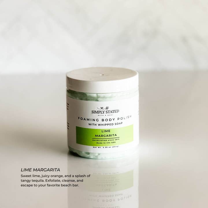 Simply Stated Bath & Body - Wholesale Body Scrub/Exfoliant - Seasonal Foaming Body Polish Collection | Limited Batches3