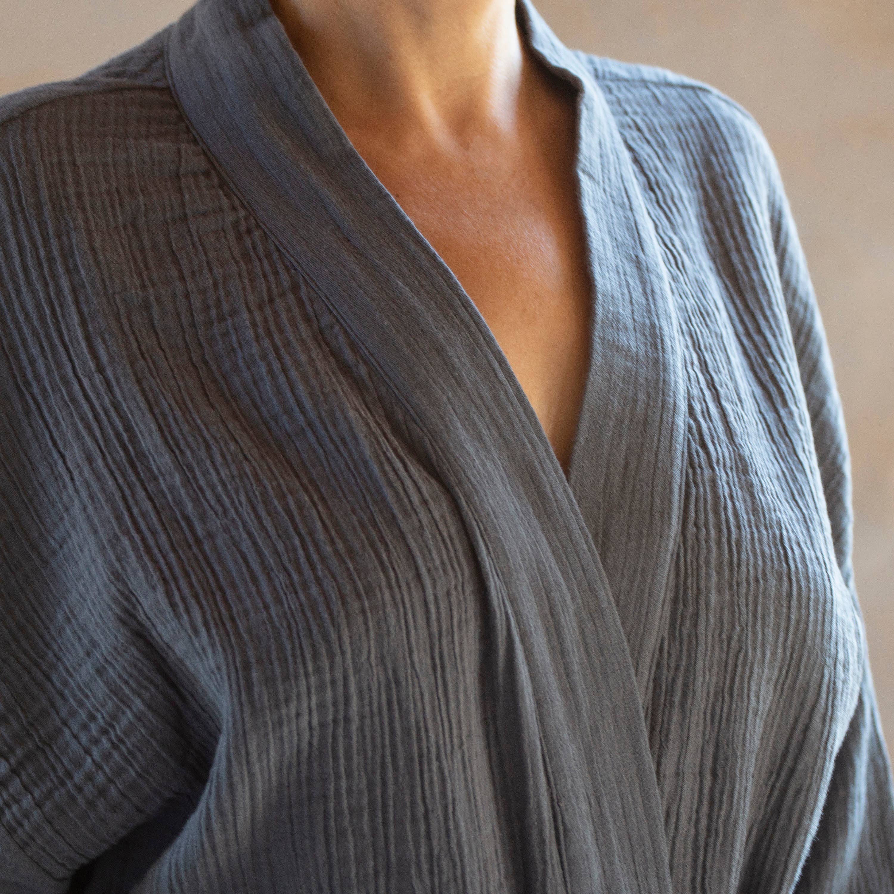 loom.ist - Wholesale Robe - Women's - Muslin double-layered cotton robe27