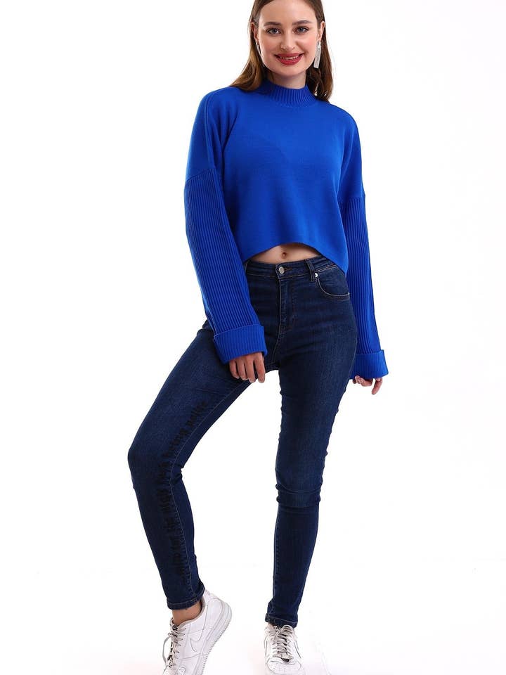 CROP SWEATER for wholesale by Cloth Cube