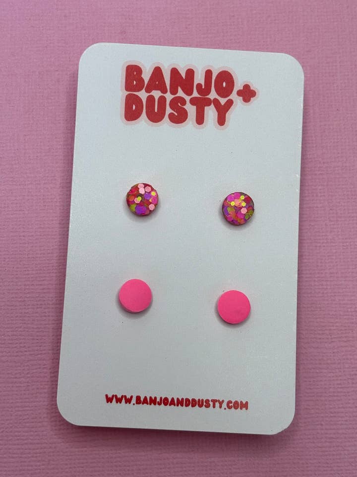 Mini stud pack for wholesale by The Dusty Collective