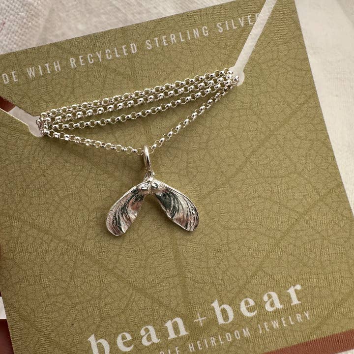 Samara // Colar de helicóptero por atacado de Bean and Bear Studio