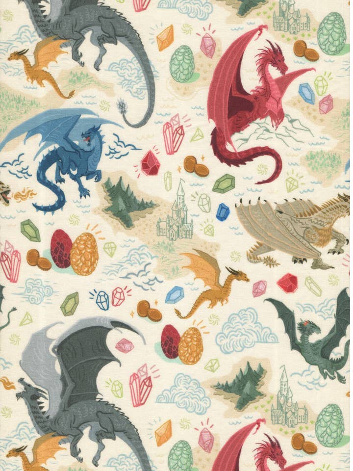 Blissfully Bookish Company - Wholesale Sleepwear Set - Women's - Bookish Dragons Bamboo Shorts Pajamas Set6