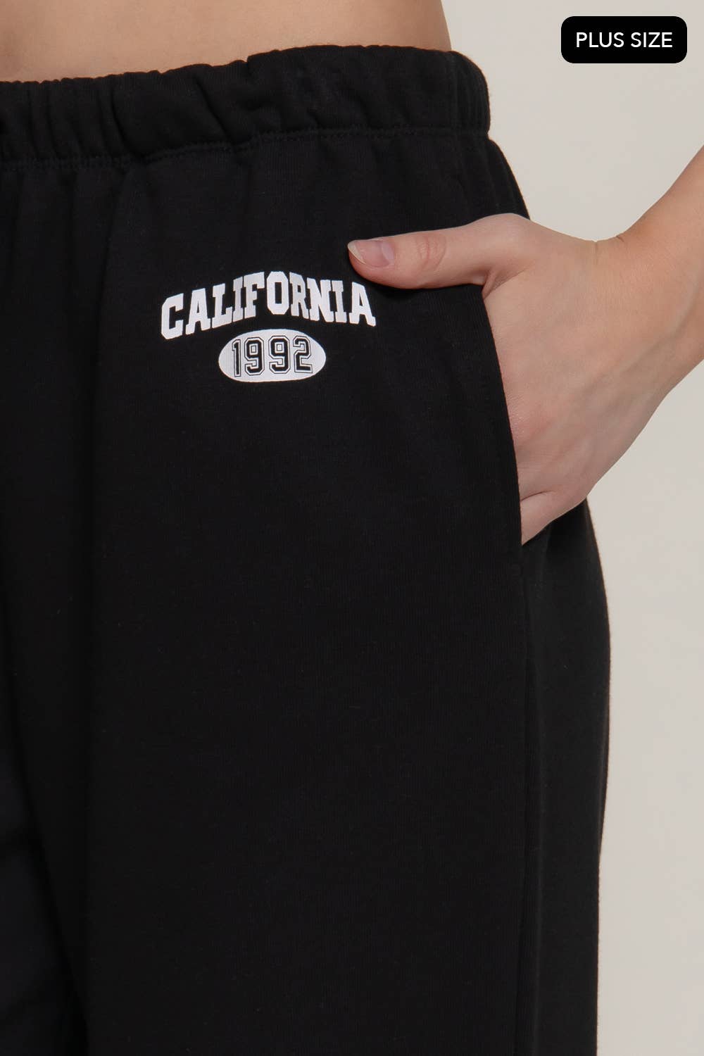 Active Basic | Active USA - Vendita all'ingrosso Pantaloni sportivi/da jogging - Donna - [PESO FORTE] Pantaloni della Tuta con Fascia in Vita e Coulisse con Dettagli Stampati3