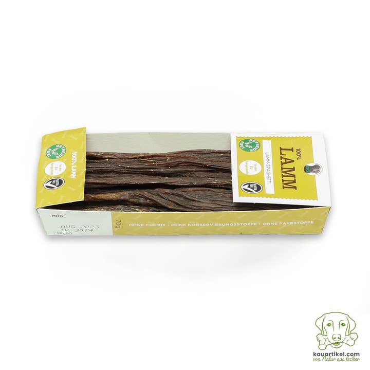 Kauartikel.com GmbH - Vente Friandises – chien - Spaghetti d'agneau AYKA 70g