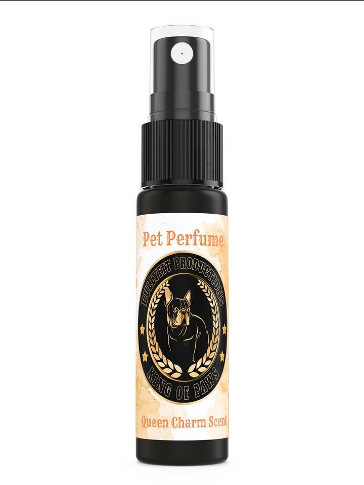 BullyFIT x King Of Paws Queen Charm Pet Perfume 1oz | Deodorizer | Dog Grooming | Dog Shampoo Alternative for wholesale by BullyFIT Productions