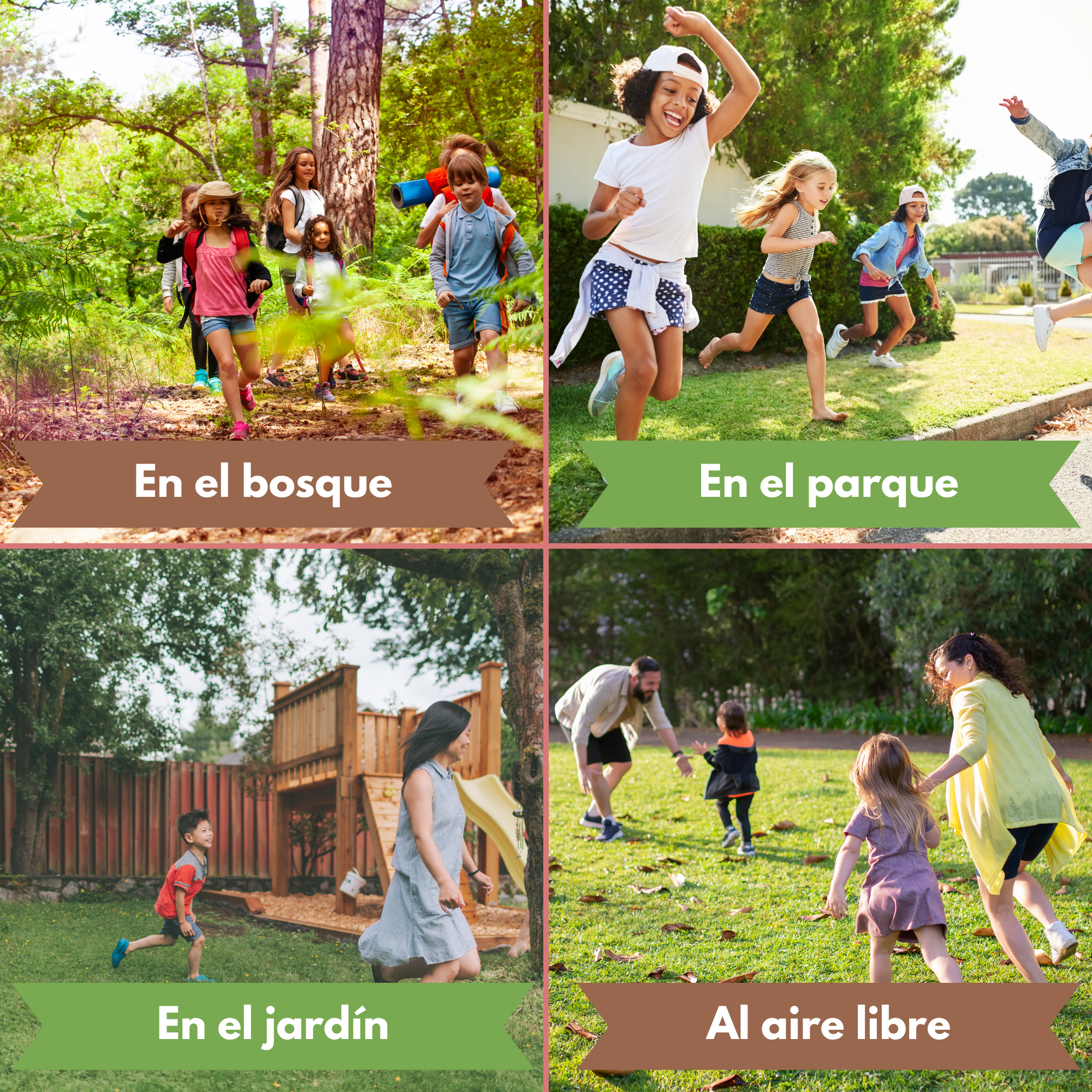 Oh Happy Games - Jeux de société - Wholesale Brain Game - Kids - Find Me! Outdoor – Montessori Educational Game for Children Aged 2 to 6 Years6