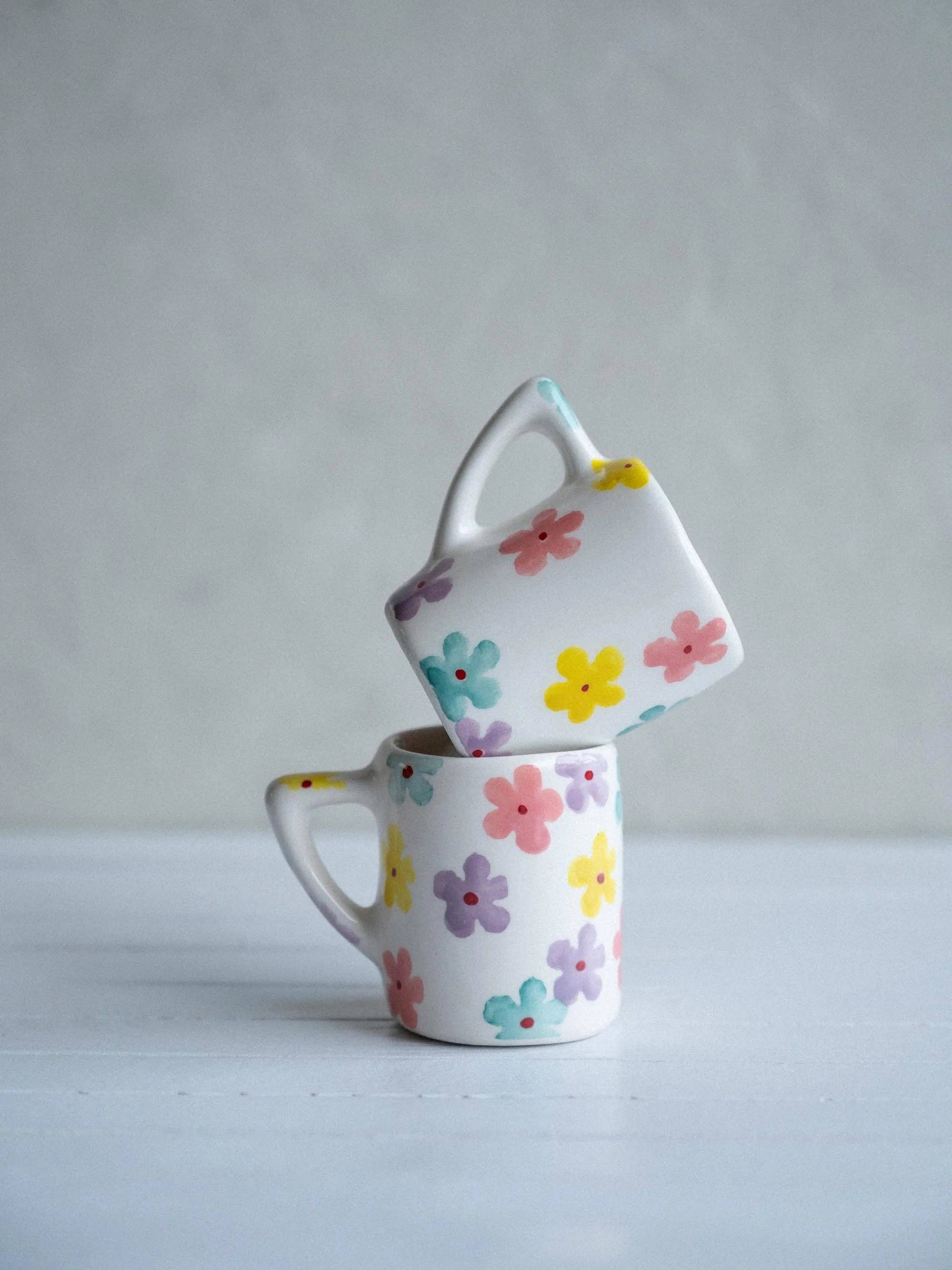 CerAmor Cerâmica - Wholesale Coffee Mug - Set of 2 Spring Coffee Cups1