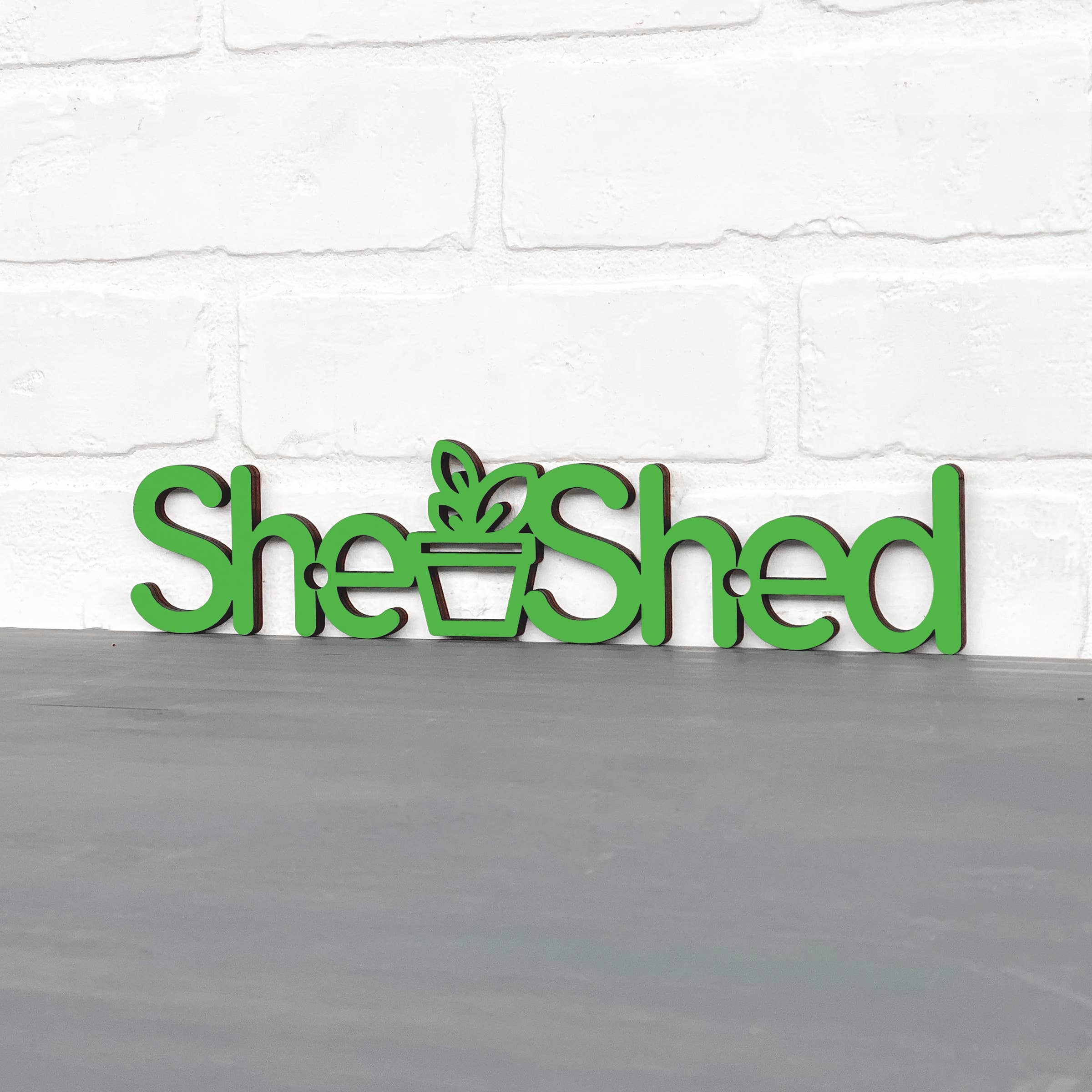 Spunky Fluff - Wholesale Wall Sign - She Shed Women's Wood Garden Shed Sign9
